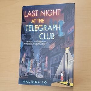 B2G1 3/$10 (Must Bundle) Last Night at the Telegraph Club by Malinda Lo